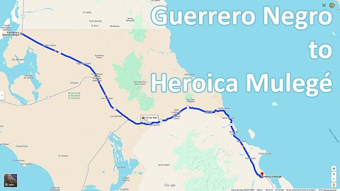 Guerrero Negro to Heroica Mulegé