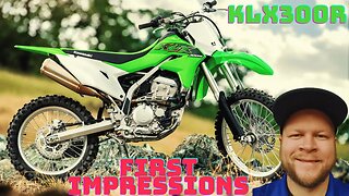 2024 Kawasaki KLX300R - First Impressions (Turn Track)