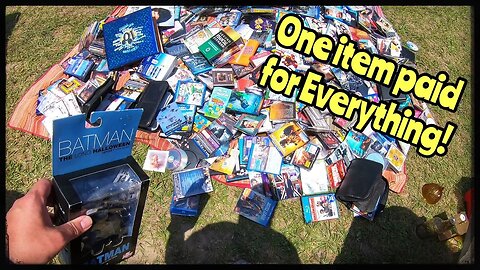 Huge Yard Sale Death Pile / Live Video Game Hunting