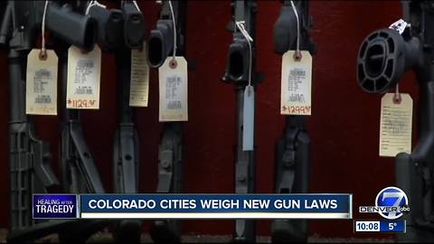 Boulder considers assault weapons ban