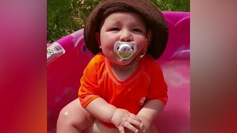 Babies at the Pool