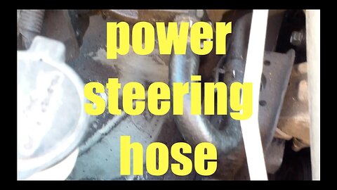 quick fix RETURN hose POWER STEERING toyota MATRIX Corolla √ Fix it Angel