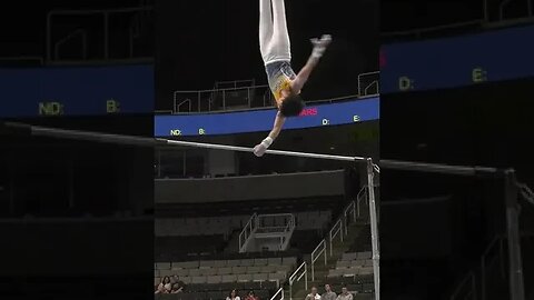 Kai Uemura on High Bar - 2023 Xfinity US Championships Junior Men Day 2 #shorts