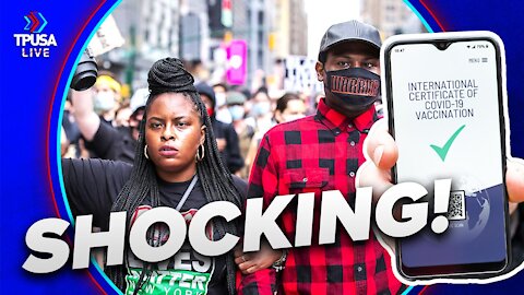 SHOCKING: NYC BLM Stands Up Against Vaccine Mandates