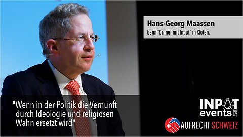 Hans-Georg Maaßen zur Demokratie beim Dinner mit Input