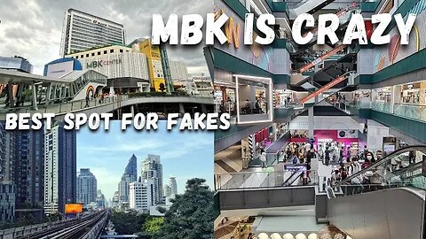MBK Mall | Bangkok Thailand 🇹🇭 | Best Spot For Fakes | This Place Is Crazy