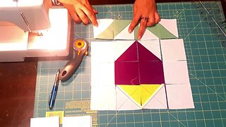 TULIP QUILT BLOCK