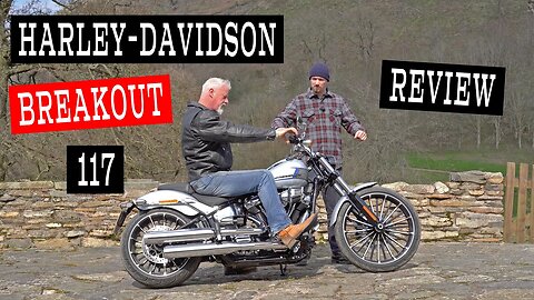 The Most BadAss Cruiser On The Planet! The Harley-Davidson Breakout 117 Softail Motorcycle Review.