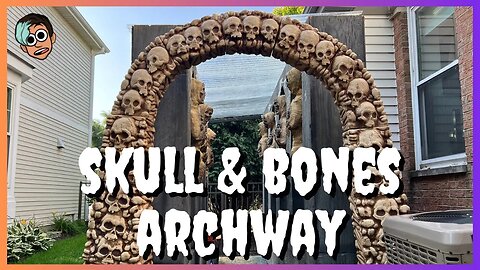 👻Home Depot - Skull & Bones Archway Unboxing/Setup!🎃