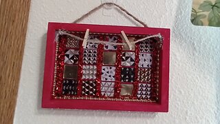 Diy picture hanging shadow box craft 7/3/2023.