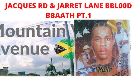 Jacques Rd and Jarret Lane Feud In Jamaica Pt.1