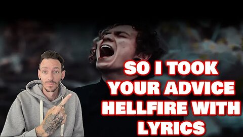 I TOOK YOUR ADVICE!!! TO THE HELLFIRE - Lorna Shore (Lyric Video) REACTION