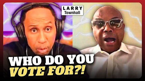 Charles Barkley, Stephen A. Smith SLAM WOKE CULTURE, Ask WHO Should BE PRESIDENT?!