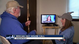 TODAY'S TMJ4 makes house calls to help people "rescan"