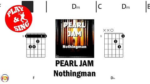 PEARL JAM Nothingman FCN GUITAR CHORDS & LYRICS