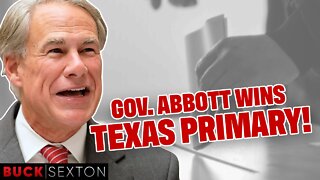 Governor Greg Abbott Wins Texas Primary