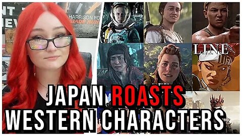 UGLY Western Female Game Characters Are INFERIOR To Japans Beautiful Designs Japanese ROAST The West