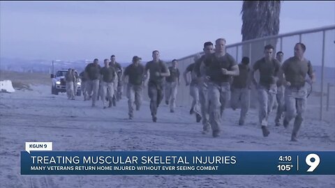Muscular skeletal injuries common among veterans