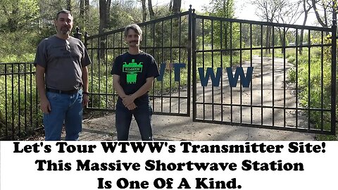 My visit to WTWW. A MASSIVE Shortwave Station! Part 1: A Tour Of The Transmitter Site.