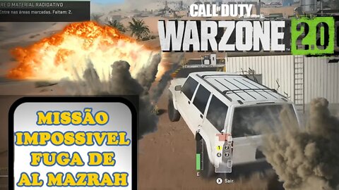DMZ WARZONE 2 - MISSÃO IMPOSSIVEL FUGA DE Al MAZRAH - XBOX ONE X