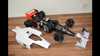 1/8 scale mclaren Mp 4/4 build