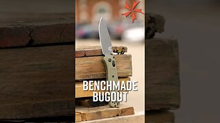 Why You Should Own a Benchmade Bugout #KnifeCenter #shorts