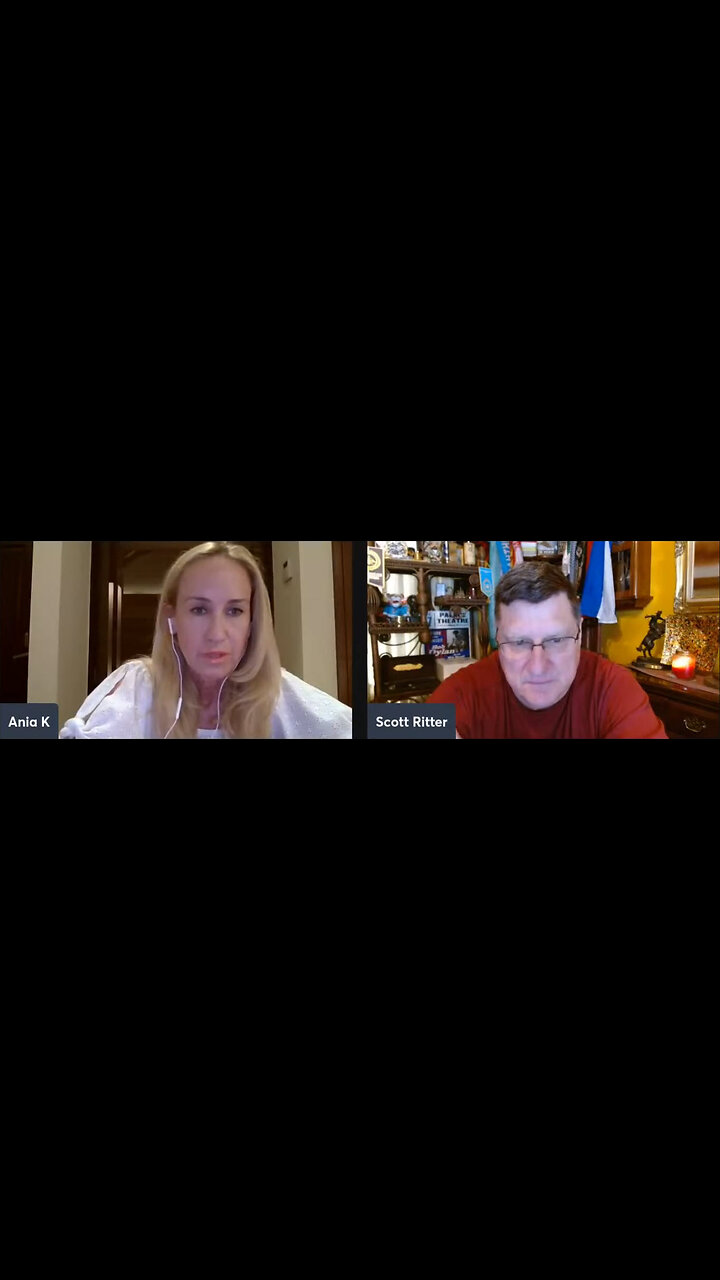 Scott Ritter & Ania K - USA & Israel vs Iran; Gaza, Middle East, Europe ...