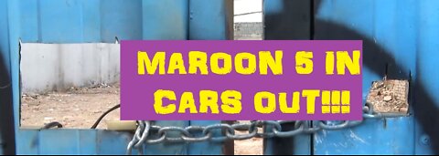MAROON 5 IN CARS OUT!!!