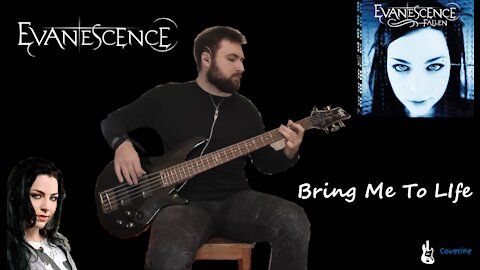 Evanescence - Bring Me To Life Bass Cover (Tabs)