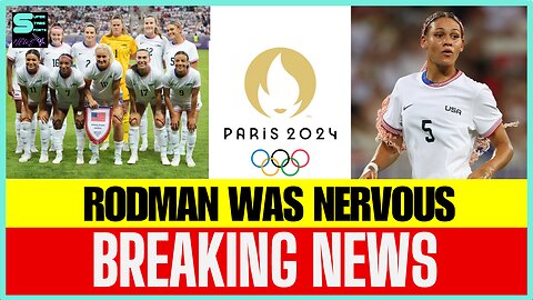 TRINITY RODMAN FLASHES NEW USWNT STYLE IN OLYMPIC-OPENING WIN #Paris2024 #OpeningCeremony #Olympics