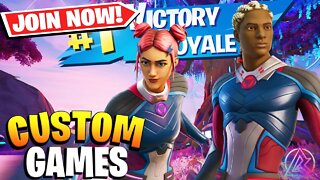 🔴 Fortnite Live Custom Games | Fashion Show - Hide & Seek - Simon Says - Scrims & More!