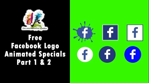 Green Screen Chroma Facebook Logo I Social Media Icons Free Download