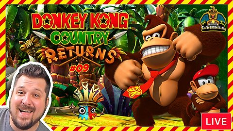 World 8: Final Boss & Secret Levels?! Donkey Kong Country Returns #09 | 1st Time Playthrough