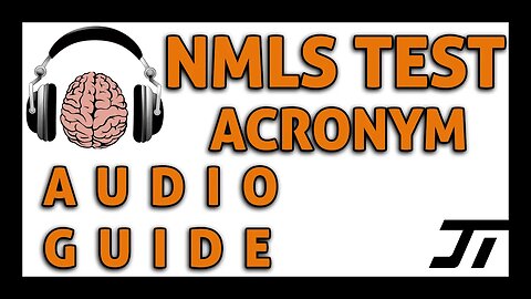 NMLS Audio Study Guide - Acronyms