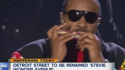 City of Detroit to unveil Stevie Wonder Avenue today