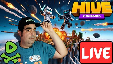 LIVE Replay - Minecraft HIVE with Viewers & Non-Viewers!!!