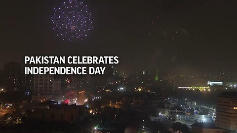 Pakistan Independence Day Fireworks Illuminating the Skies! 🇵🇰✨ #PakIndependenceDay