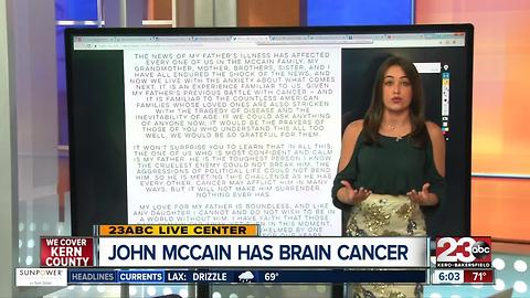 Reaction to John McCain's Cancer Diagnosis