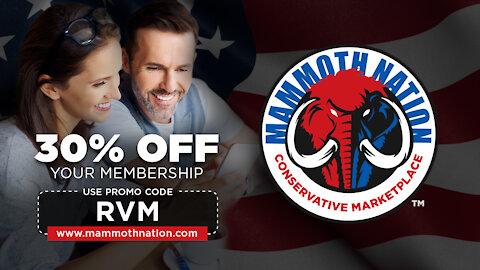 We Must Stop the Liberal Democrats, Join Mammoth Nation Today, DISCOUNT CODE RVM for 30% OFF