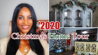 New 2020 Christmas Home Tour| Decorations from Home Goods, Target, Hobby Lobby, Joann's, Big Lots