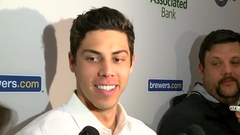 Rewatch Christian Yeich's first press conference as a member of the Milwaukee Brewers