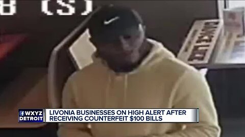 Counterfeit alert: Someone is spending $100 bills of funny money in Livonia