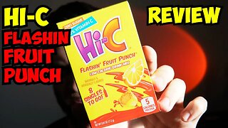 Hi-C FLASHIN FRUIT PUNCH Drink Mix Review