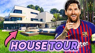 Leo Messi | House Tour | Mansion En Barcelona Y Más