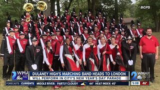 Dulaney High's marching band heads to London
