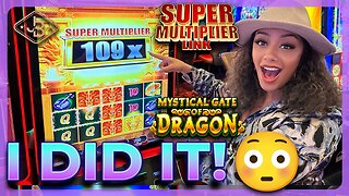 That Incredible Moment💥 Winning A Penny Slot Jackpot with a 109x Multiplier!