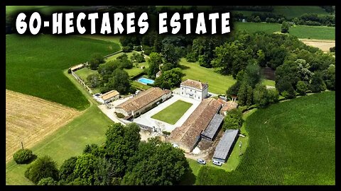 Country Estate for Sale with 19th Century Mansion, Charente, France