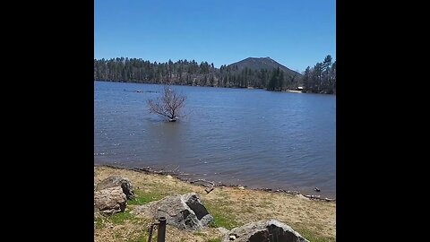 Lake Cuyamaca, eastern hills of San Diego California, is at historical levels!