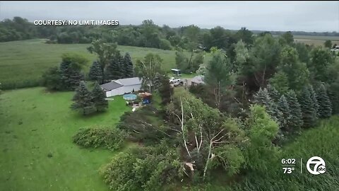 Livingston County family counts their blessings after tornado touchdown