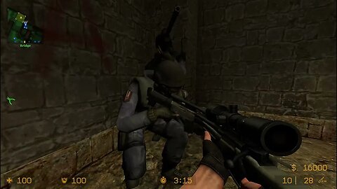 Counter Strike Source Aztec Bots #21 Only Sniper Rifles